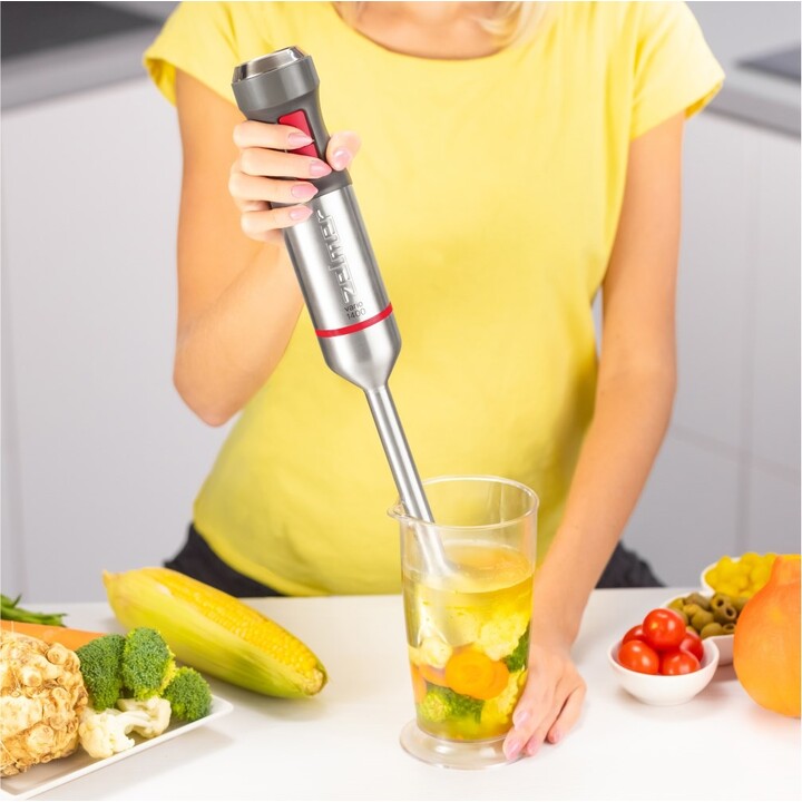 Zelmer ZHB4652 VARIO 0.5 L Immersion Blender 1400 W Grey, Silver