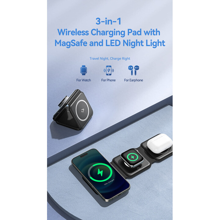 Drahtlose Ladestation/ MagSafe Vention FGGB0/ 15 W