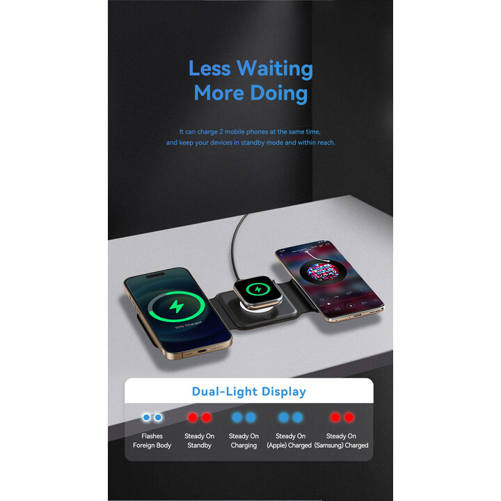 Vention FGGB0/ 15W MagSafe Wireless Charging Base