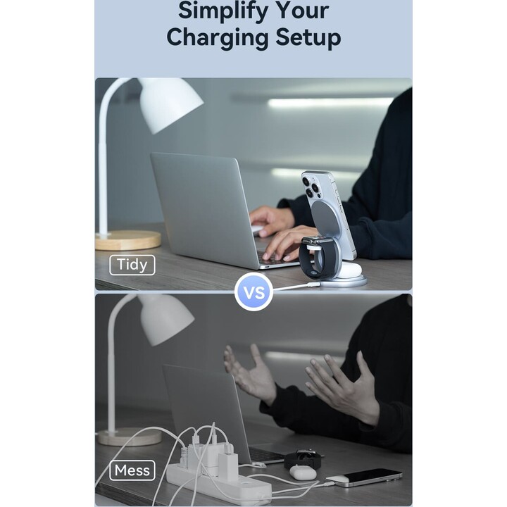 Base de chargement sans fil/ MagSafe Vention FGEI0/ 15W