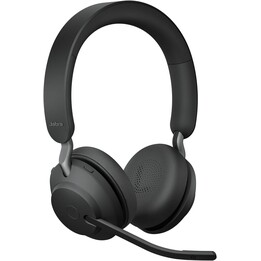 Jabra Evolve2 65, UC Stereo Headset Kabellos Kopfbügel