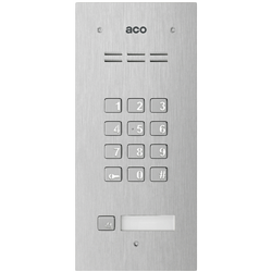 Leitura de 1 localizador de painel montado em superfície ACO FAM-P-1NPZSACC NT. fechadura de combinação.