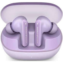 Energy Sistem Serenity ANC, Auriculares Bluetooth, 4 Micrófonos, 25 Horas, Morado