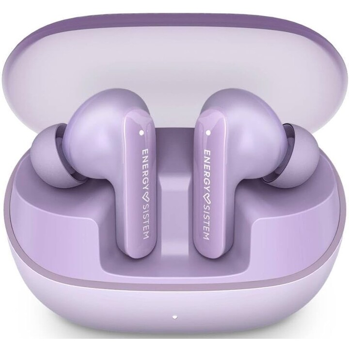 Energy Sistem Serenity ANC, Cuffie Bluetooth, 4 Microfoni, 25 Ore, Viola