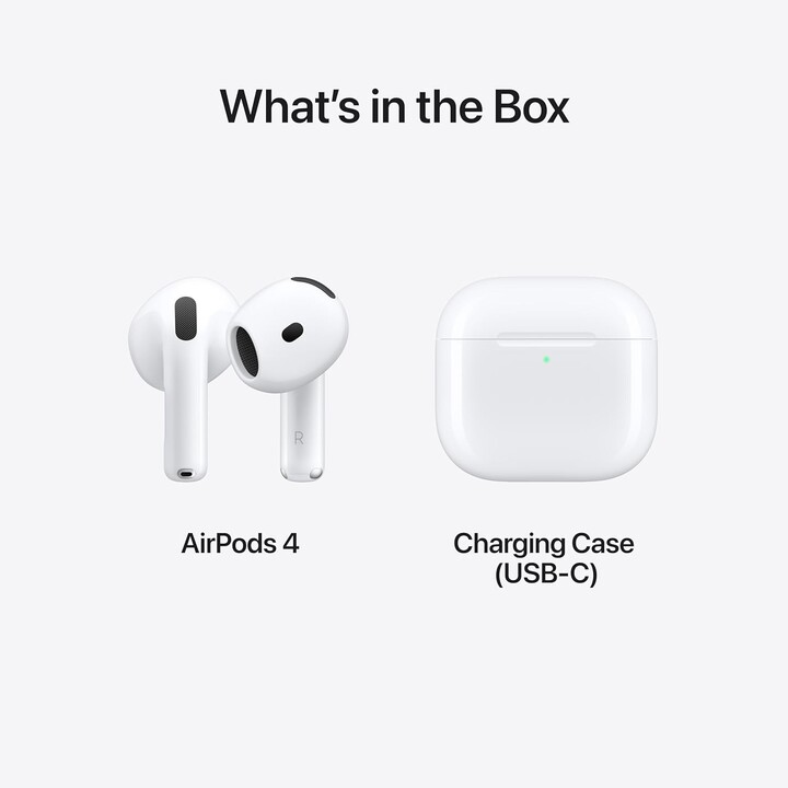 Apple Airpods V4 4e génération Casque Bluetooth Blanc