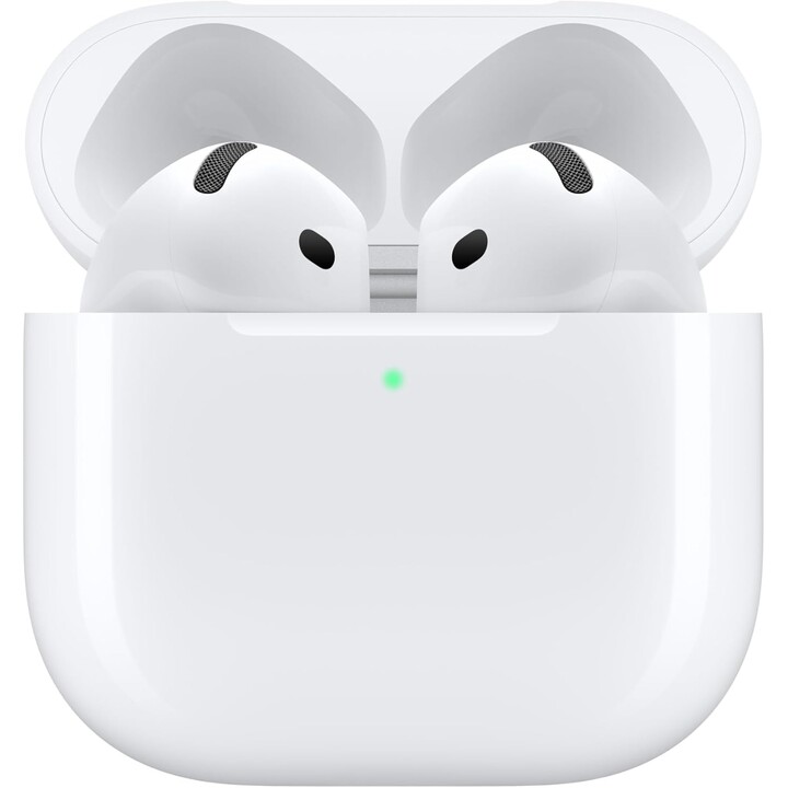 Apple Airpods V4 di 4a generazione Cuffie Bluetooth bianche con cancellazione del rumore