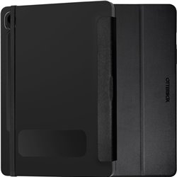 Étui folio OtterBox React pour Samsung Galaxy Tab S9 FE, résistant aux chocs, aux chutes, noir