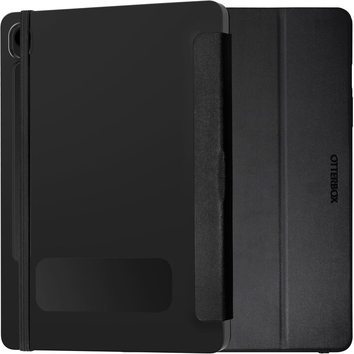 Capa OtterBox React Folio para Samsung Galaxy Tab S9 FE, à prova de choque, à prova de quedas, preta