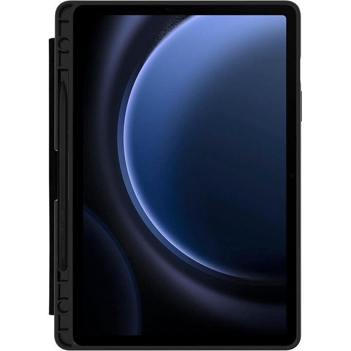 Capa OtterBox React Folio para Samsung Galaxy Tab S9 FE, à prova de choque, à prova de quedas, preta