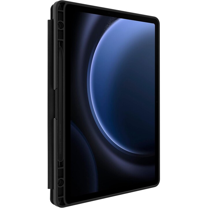 Capa OtterBox React Folio para Samsung Galaxy Tab S9 FE, à prova de choque, à prova de quedas, preta