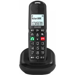 Alcatel XL685, Teléfono inalámbrico, Bloqueo inteligente de llamadas, Función manos libres, Negro