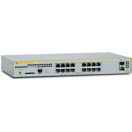 Switch administrable Allied Telesis L2+, 16 X 10/100/1000 Mbps PoE
