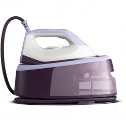 Philips 3000 series PSG3000/30 estación plancha al vapor 2400 W 1,4 L Suela de cerámica Púrpura, Blanco