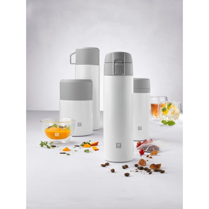 Pichet isotherme avec une tasse Zwilling Thermo 1 litre blanc