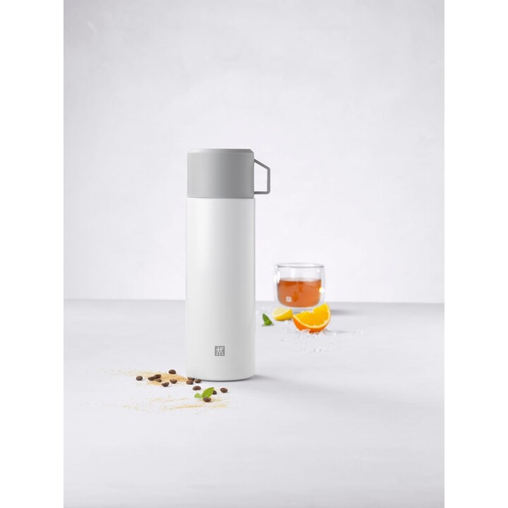 Pichet isotherme avec une tasse Zwilling Thermo 1 litre blanc