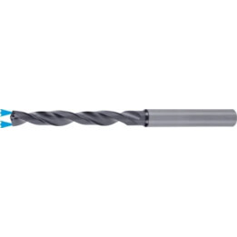 Punta in metallo duro Fanar FI 5,00 VHM AT Masterdrill DIN 6537 per foratura, Grigio
