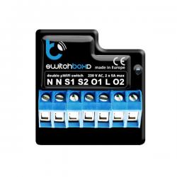 blebox switchBoxD Inalámbrico Negro