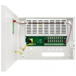 SWITCHED-MODE POWER SUPPLY STABILIZED FOR 8 HD CAMERAS Pulsar HPSDC-12V8X1A 12V/8A/8×1A/TOPIC