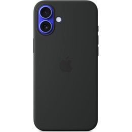 APPLE iPhone 16 Plus Capa de silicone com MagSafe preta