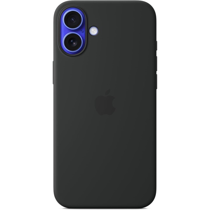 APPLE iPhone 16 Plus Capa de silicone com MagSafe preta