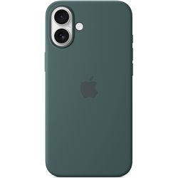 Apple iPhone 16 Plus Silicone Case with MagSafe – Sea Green