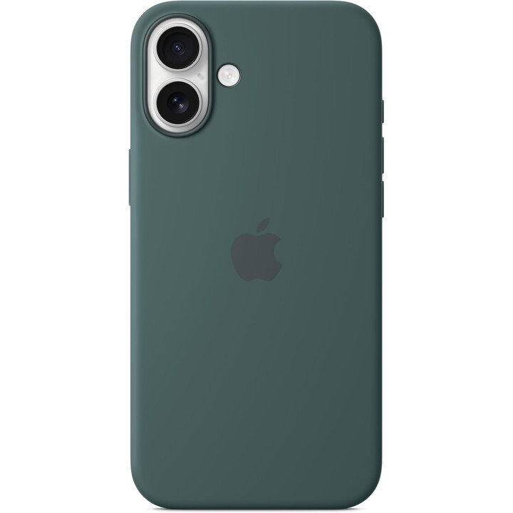 Apple iPhone 16 Plus Silicone Case with MagSafe – Sea Green