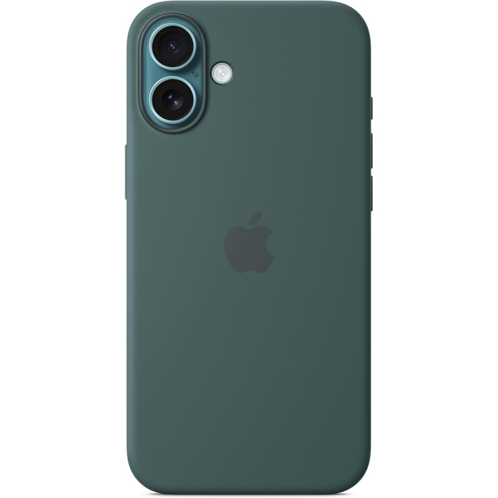 Apple iPhone 16 Plus Silicone Case with MagSafe – Sea Green
