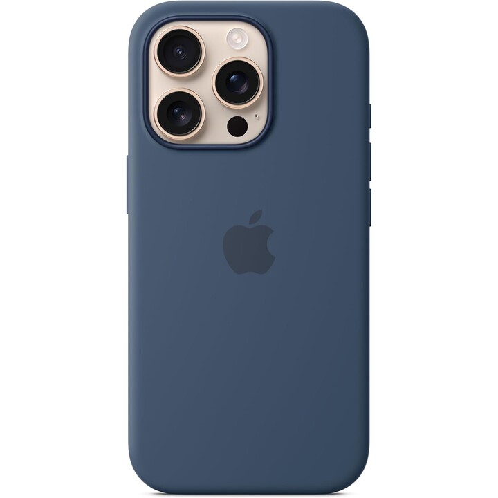 Funda de silicona Apple iPhone 16 Pro con MagSafe - Mezclilla