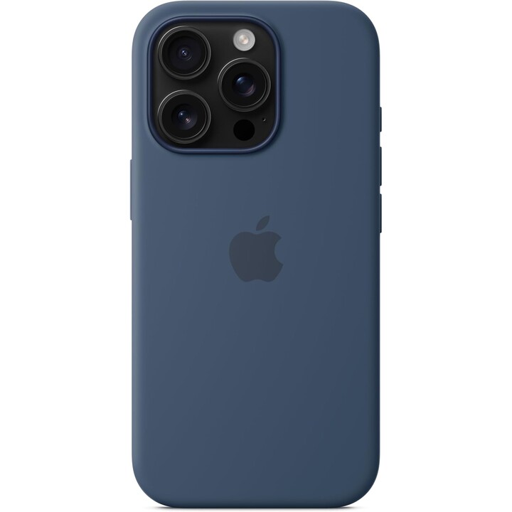 Funda de silicona Apple iPhone 16 Pro con MagSafe - Mezclilla