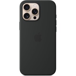 Apple Capa de silicone para iPhone 16 Pro Max com MagSafe - Preta