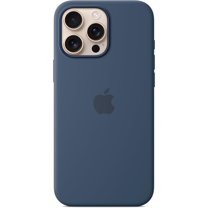 Funda de silicona Apple iPhone 16 Pro Max con MagSafe - Mezclilla