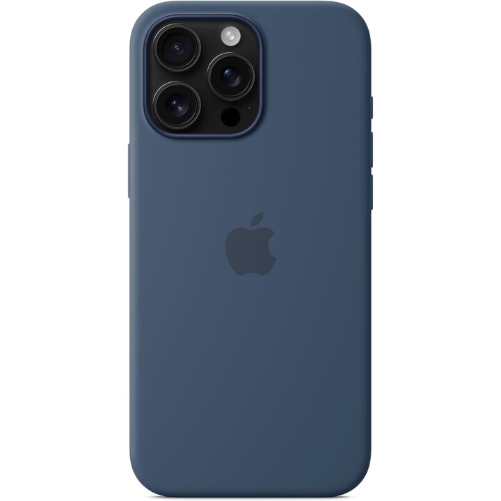 Funda de silicona Apple iPhone 16 Pro Max con MagSafe - Mezclilla