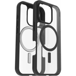 Custodia OtterBox React MagSafe per iPhone 16 Pro Nera Trasparente/nera