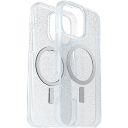 OtterBox Protective Case for iPhone 16 Pro Max React Series, Stardust (Clear/Glitter)