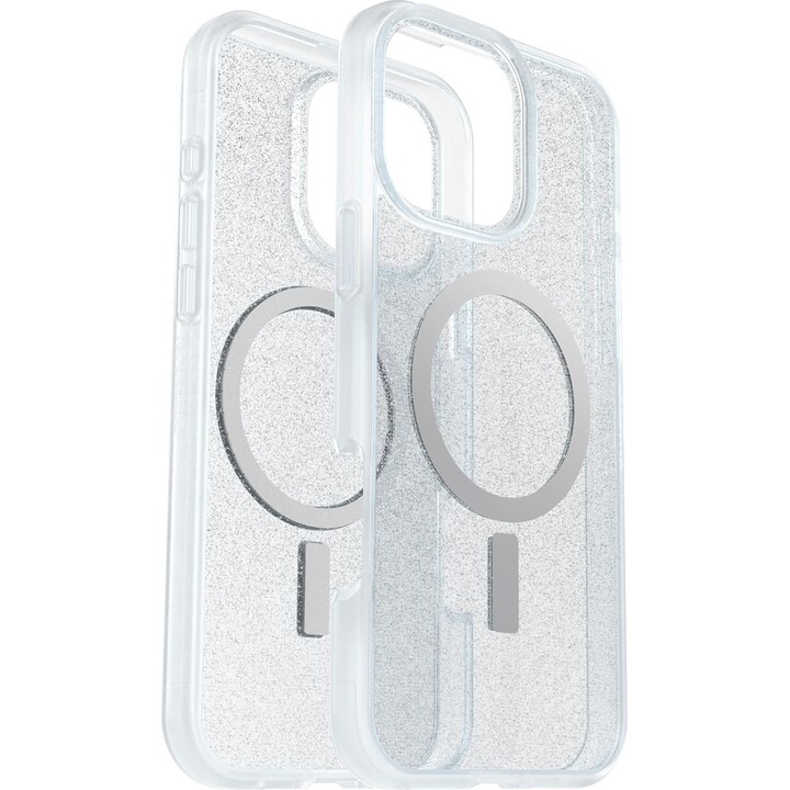 OtterBox Schutzhülle für iPhone 16 Pro Max React Series, Stardust (Klar/Glitzer)