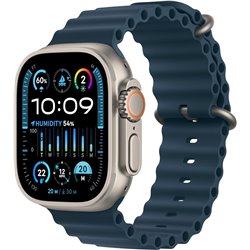Apple Watch Ultra 2 GPS Cellular 49mm Titanium Case with Navy