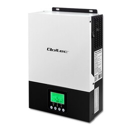 Qoltec 53875 Inversor Solar Híbrido Aislada 1.5KW | 80A | MPPT | Seno
