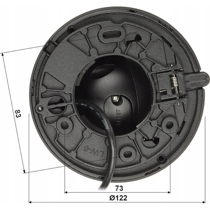 Telecamera IP Dahua 8mpx IPC-HDW2849TM-S-IL-0280B-NERO