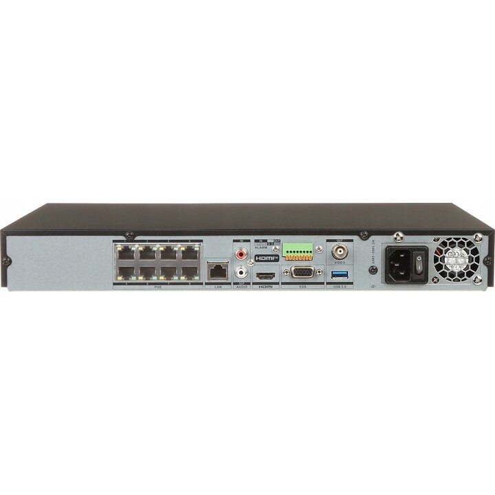 IP DVR: HIKVISION DS-7608NXI-I2/8P/S(STD)(E)
