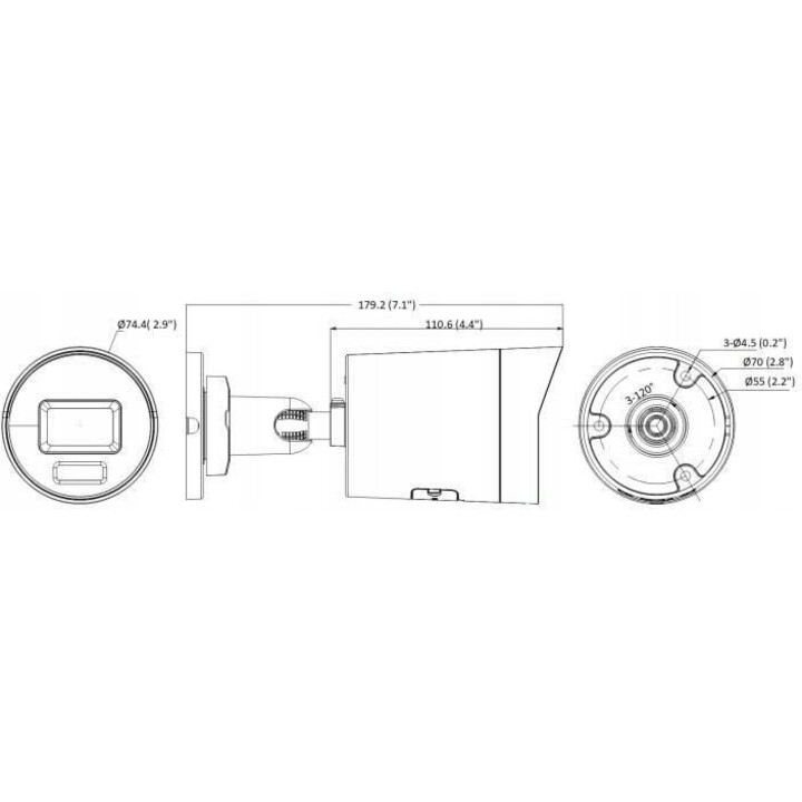CÁMARA IP: HIKVISION DS-2CD2087G2H-LI(2.8mm)(eF)
