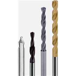 CARBIDE DRILL BIT FI 5.00 28/66MM 3xD HA6 VHM AT X-DRILL*** DIN 6537