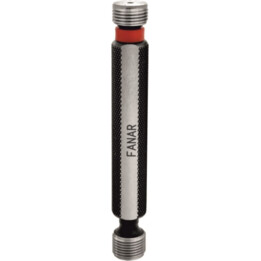 Fanar thread plug gauge MSBg M4 6H DIN-13 for industrial quality control, Black