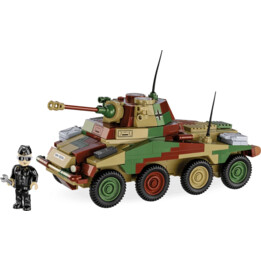 COBI 2287 Historische Sammlung WWII Sd.Kfz. 234/2 Puma - Deutscher schwerer Panzerwagen 470 Steine