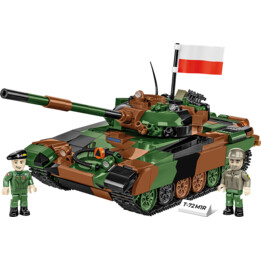 Carro armato delle forze armate COBI 2624 T-72M1R (PL/UA) 724 mattoncini