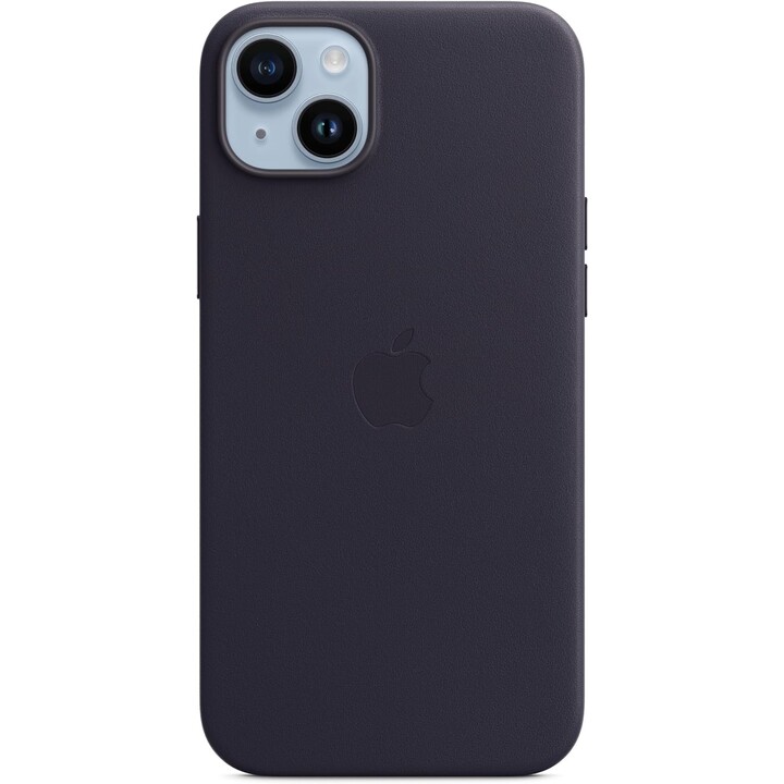 Apple iPhone 14 Plus Leather Case with MagSafe - Midnight