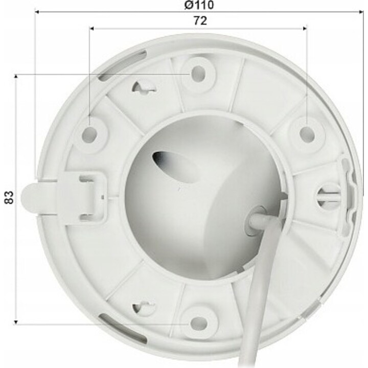 Cámara IP Dahua IPC-HDW1239V-A-IL