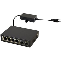 POE SWITCH 4+2SFP PULSAR SFG64