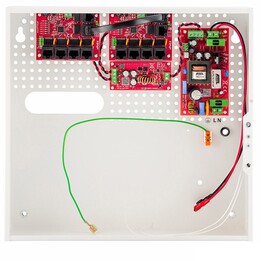 SWITCH POE A 9 PORTE CON ALIMENTAZIONE BUFFER ATTE IUPPS-9-11-F