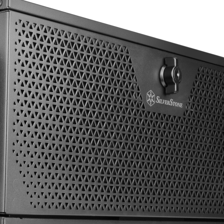 Gabinete de computador torre Silverstone SST-RM44 preto