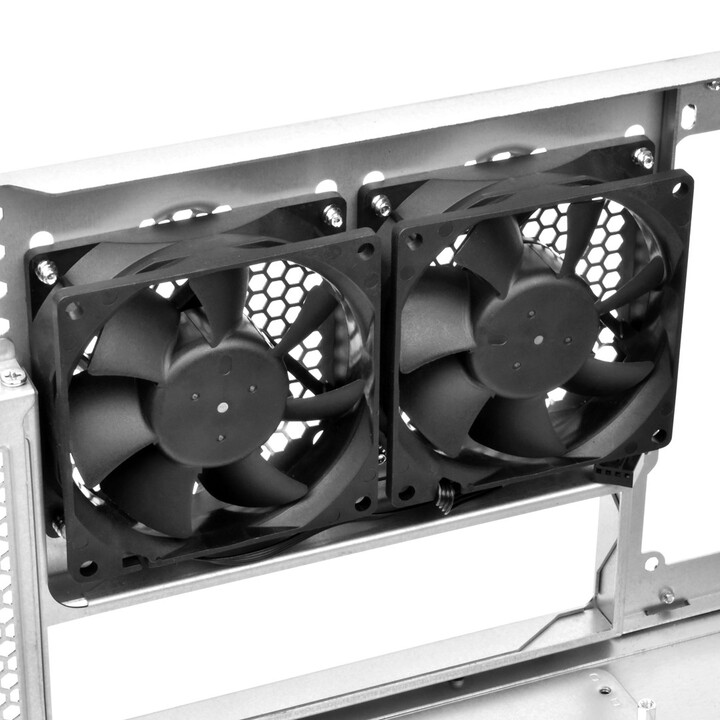 Silverstone SST-RM44 carcasa de ordenador Torre Negro